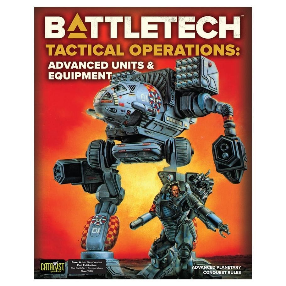 Battletech Tactical Operations: Advanced Units & Equipment Miniatures Catalyst Game Labs   