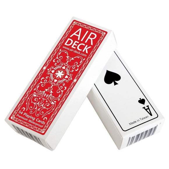 Air Deck Travel Playing Cards - Classic Red Role Playing Games Other   