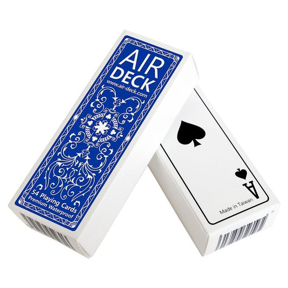 Air Deck Travel Playing Cards - Classic Blue Role Playing Games Other   