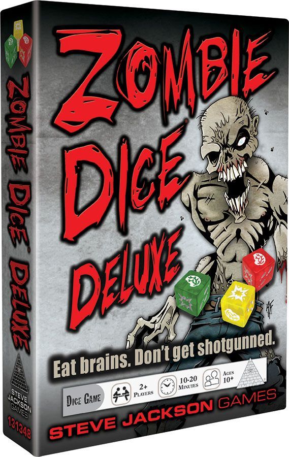 Zombie Dice: Deluxe Board Games Steve Jackson Games   