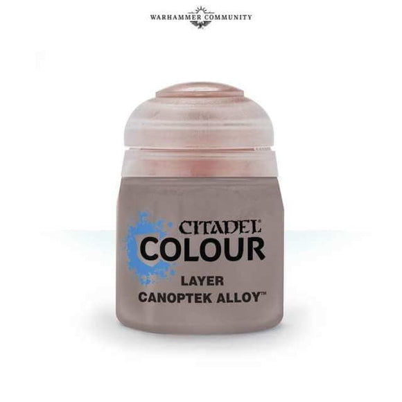 Citadel Layer Canoptek Alloy Paints Games Workshop   
