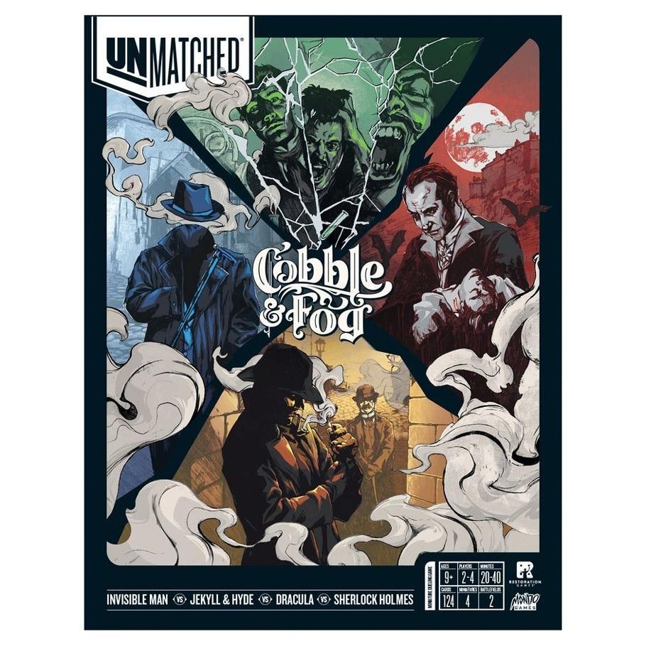 Unmatched: Cobble & Fog Board Games Restoration Games