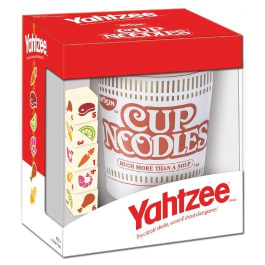 Yahtzee Cup Noodles Board Games USAopoly   