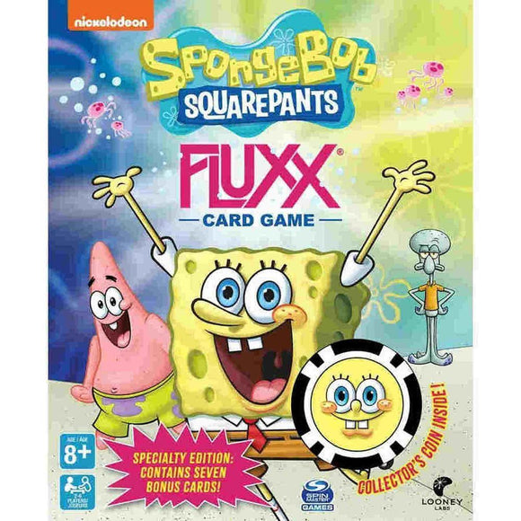 Fluxx: SpongeBob Squarepants Special Edition Board Games Looney Labs   
