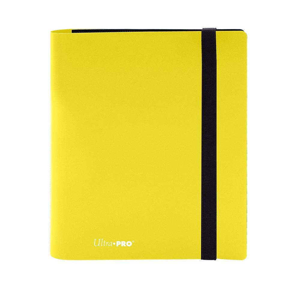 Ultra Pro 4pkt Eclipse Binder Lemon Yellow (15383) Supplies Ultra Pro   