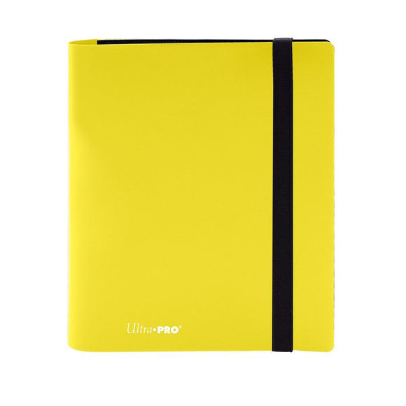 Ultra Pro 4pkt Eclipse Binder Lemon Yellow (15383) Card Games Ultra Pro   