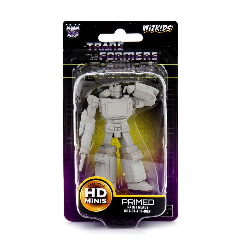 Transformers Deep Cuts Unpainted Miniatures: Soundwave (73959) Miniatures WizKids   