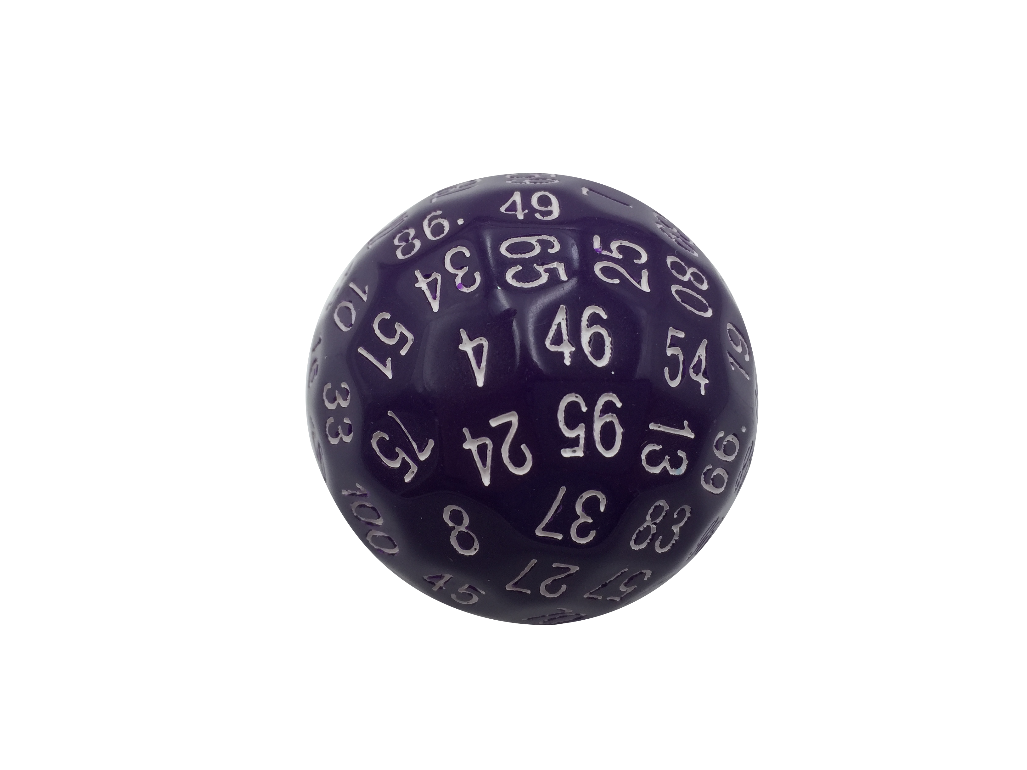 Single D100 Purple Dice Other