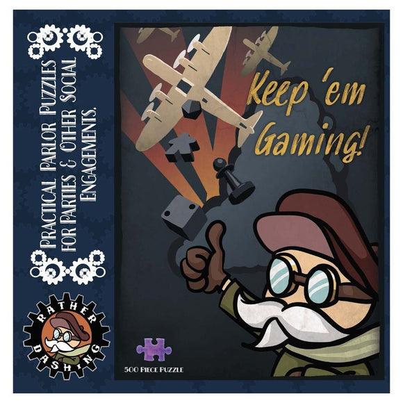Rather Dashing Games 500pc Puzzle: Keep 'em Gaming! Role Playing Games Other   