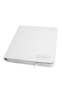 Ultimate Guard 12pkt QuadRow Zipfolio Binder White (10470) Role Playing Games Ultimate Guard   