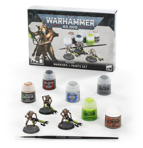 Warhammer 40K Necrons: Warriors + Paints  Games Workshop   