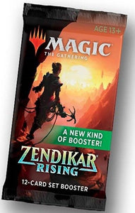MTG: Zendikar Rising Set Booster Trading Card Games Wizards of the Coast   