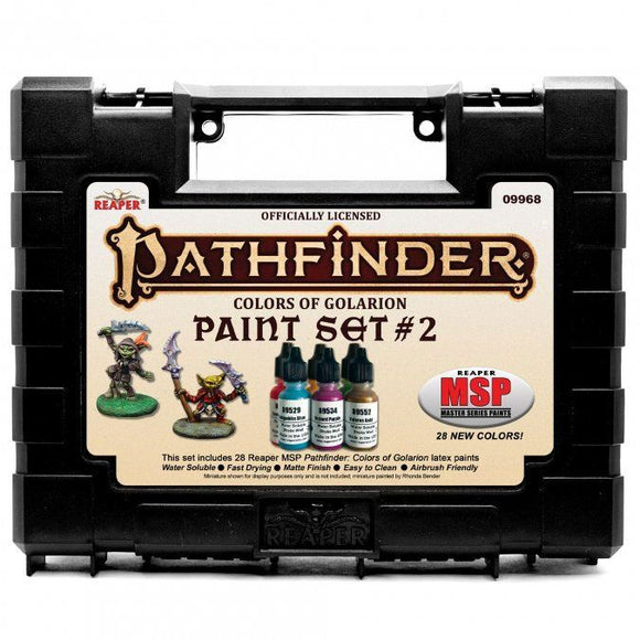 Reaper Miniatures Pathfinder Colors of Golarion Paint Set #2 Miniatures Reaper Miniatures   