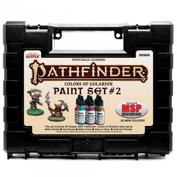 Reaper Miniatures Pathfinder Colors of Golarion Paint Set #2  Reaper Miniatures   