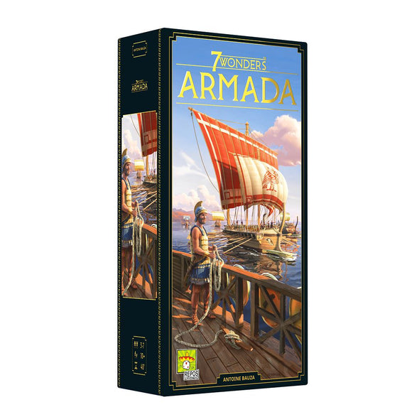 7 Wonders New Edition: Armada Board Games Asmodee   