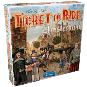 Ticket to Ride: Amsterdam Board Games Asmodee   