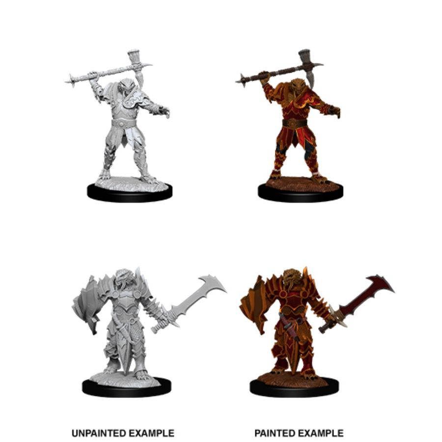 D&D Nolzur's Marvelous Unpainted Miniatures: Male Dragonborn Paladin (90057) Supplies WizKids   