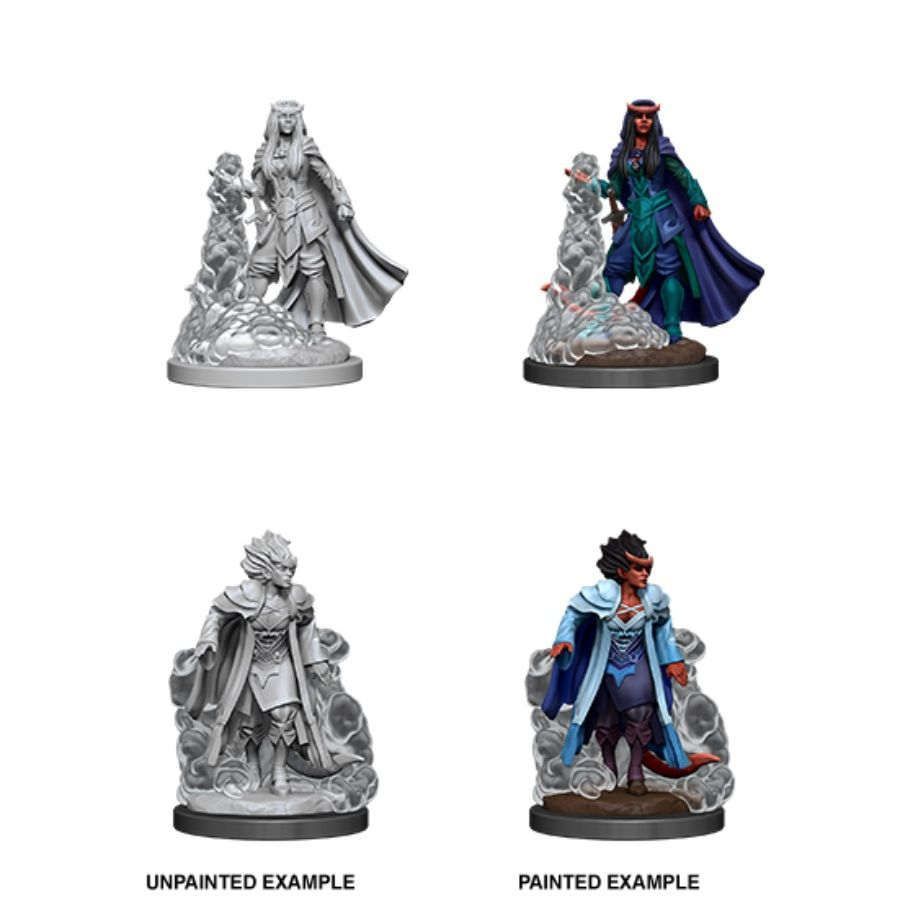 D&D Nolzur's Marvelous Unpainted Miniatures: Female Tiefling Sorcerer (90059) Supplies WizKids   