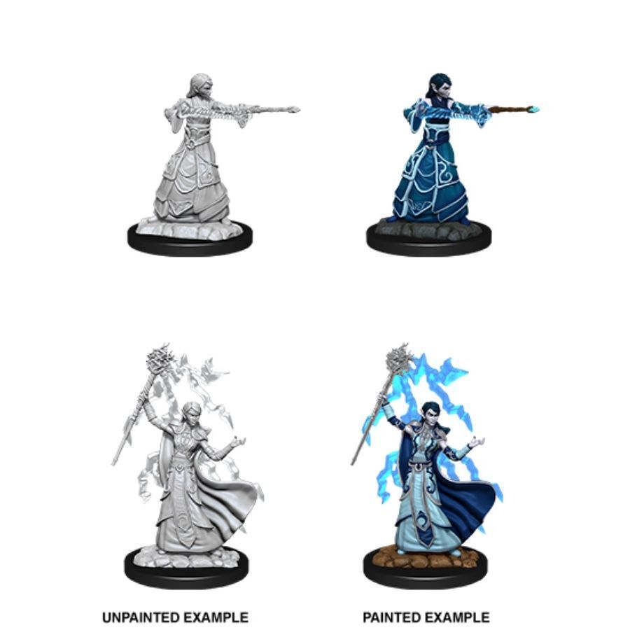 D&D Nolzur's Marvelous Unpainted Miniatures: Female Elf Wizard (90061) Supplies WizKids   