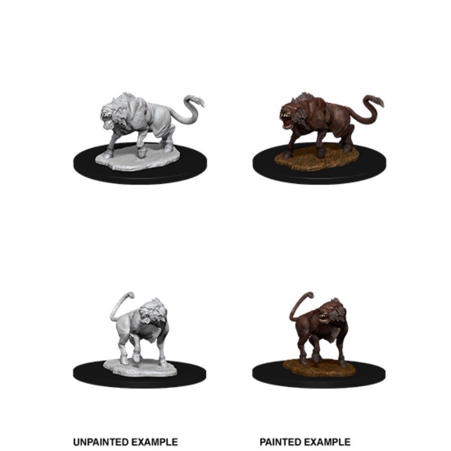 D&D Nolzur's Marvelous Unpainted Miniatures: Leucrotta (90067) Miniatures WizKids
