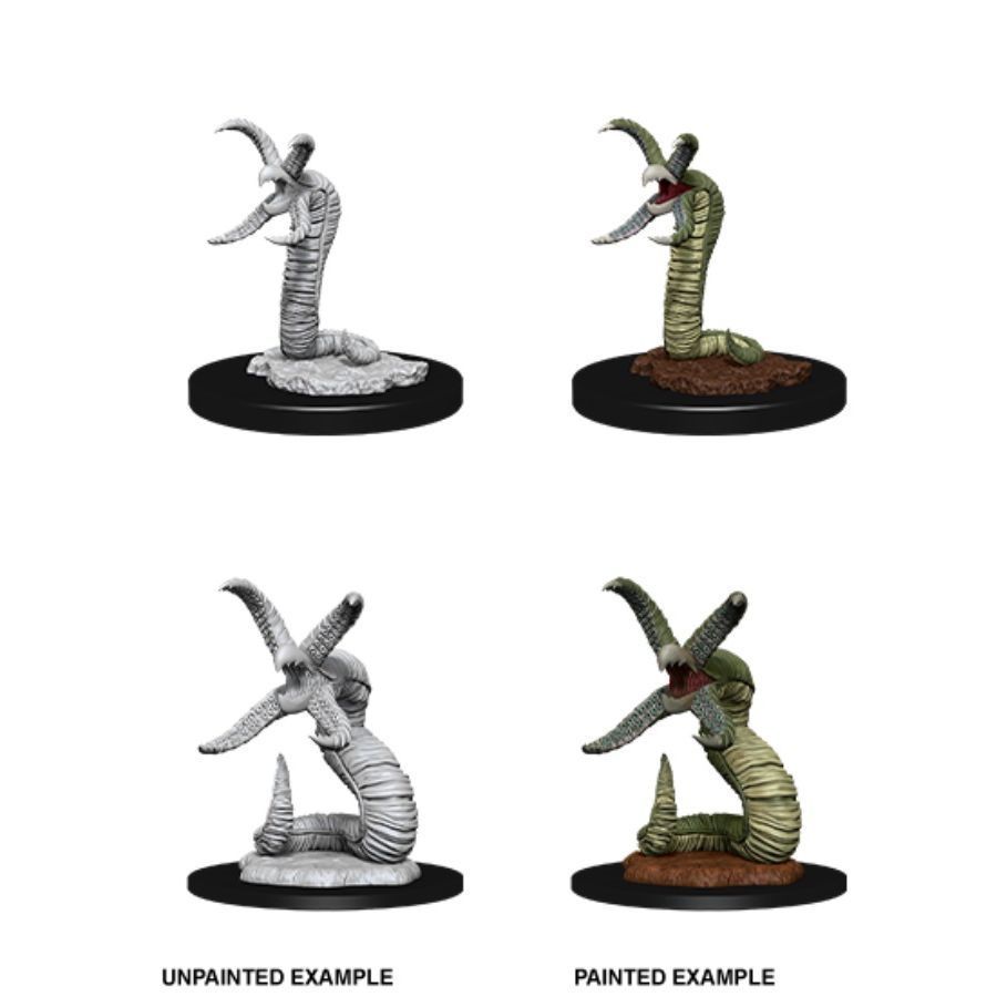 D&D Nolzur's Marvelous Unpainted Miniatures: Grick & Grick Alpha (90068) Miniatures WizKids   