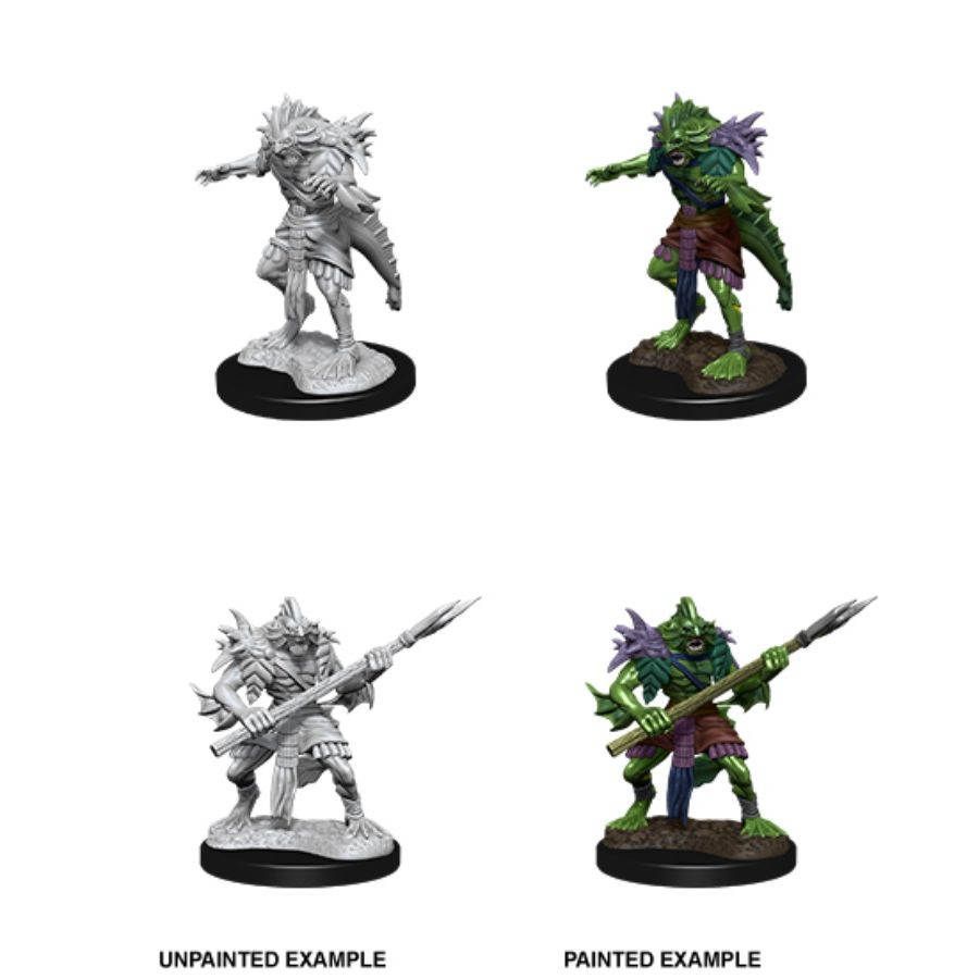 D&D Nolzur's Marvelous Unpainted Miniatures: Sahuagin (90073) Miniatures WizKids   