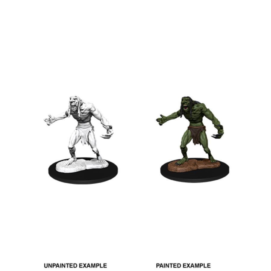 D&D Nolzur's Marvelous Unpainted Miniatures: Raging Troll (90081) Supplies WizKids   