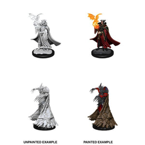 Pathfinder Deep Cuts Unpainted Miniatures: Cultist & Devil (90092) Supplies WizKids   