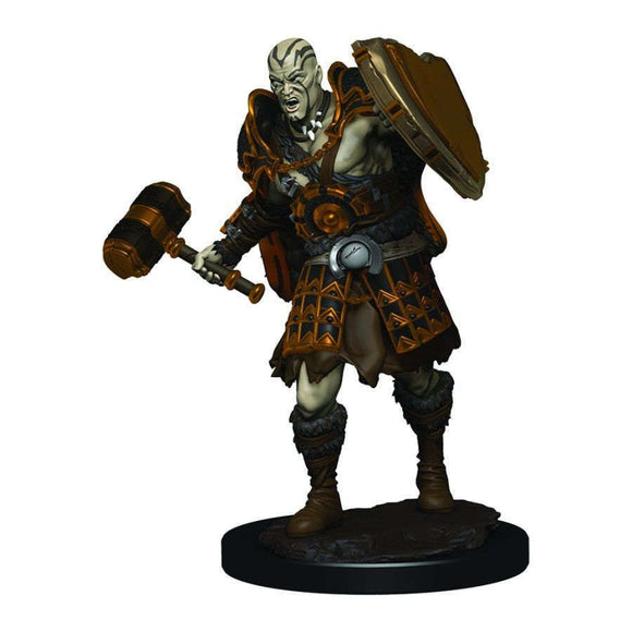D&D Icons of the Realms Premium Figures: Male Goliath Fighter (93014) Supplies WizKids   