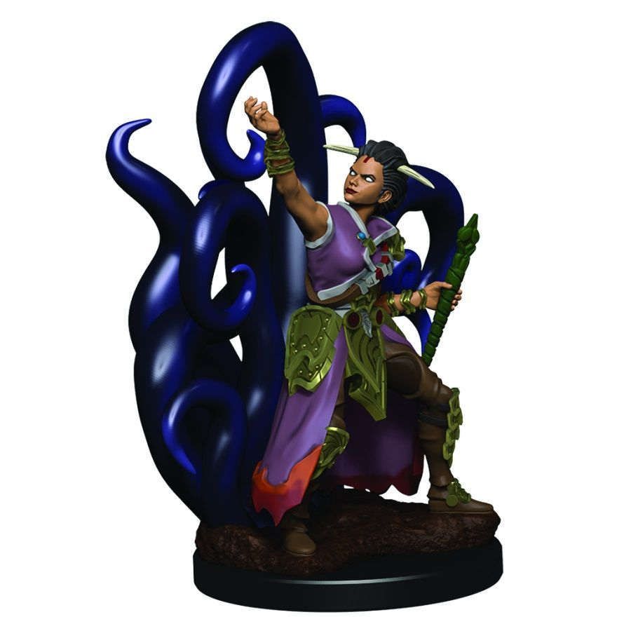 D&D Icons of the Realms Premium Figures: Female Human Warlock (93018) Miniatures WizKids   