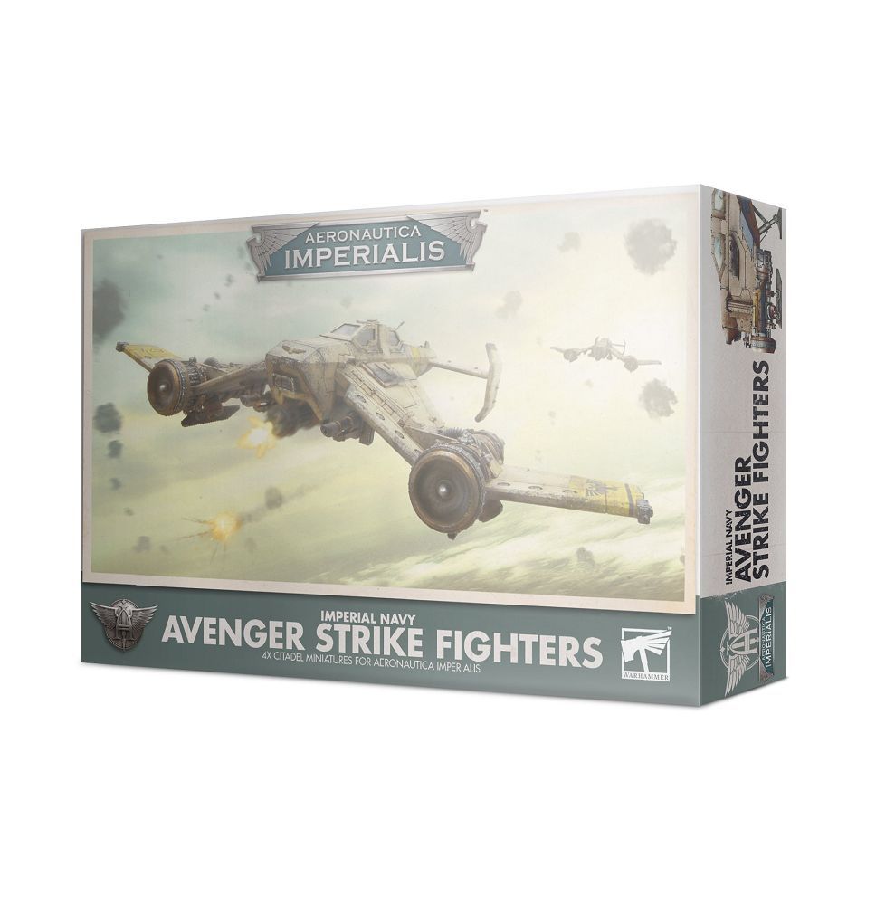 Aeronautica Imperialis Imperial Navy Avenger Strike Fighter Miniatures Games Workshop   