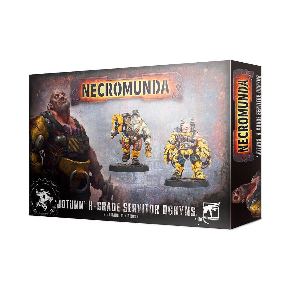 Necromunda 'Jotunn' H-Grade Industrial Servitor Ogryns Miniatures Games Workshop   