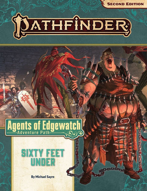 Pathfinder 2e Adventure Path Agents of Edgewatch Part 2 - Sixty Feet Under Board Games Paizo   