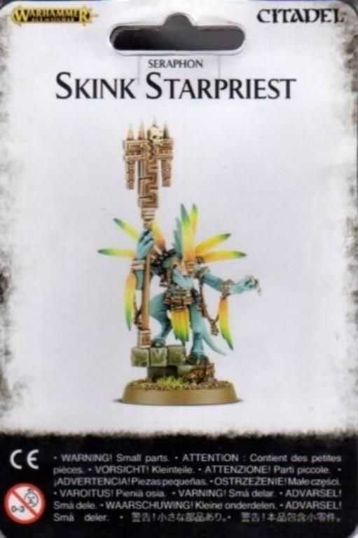 Age of Sigmar Seraphon: Skink Starpriest Miniatures Games Workshop   