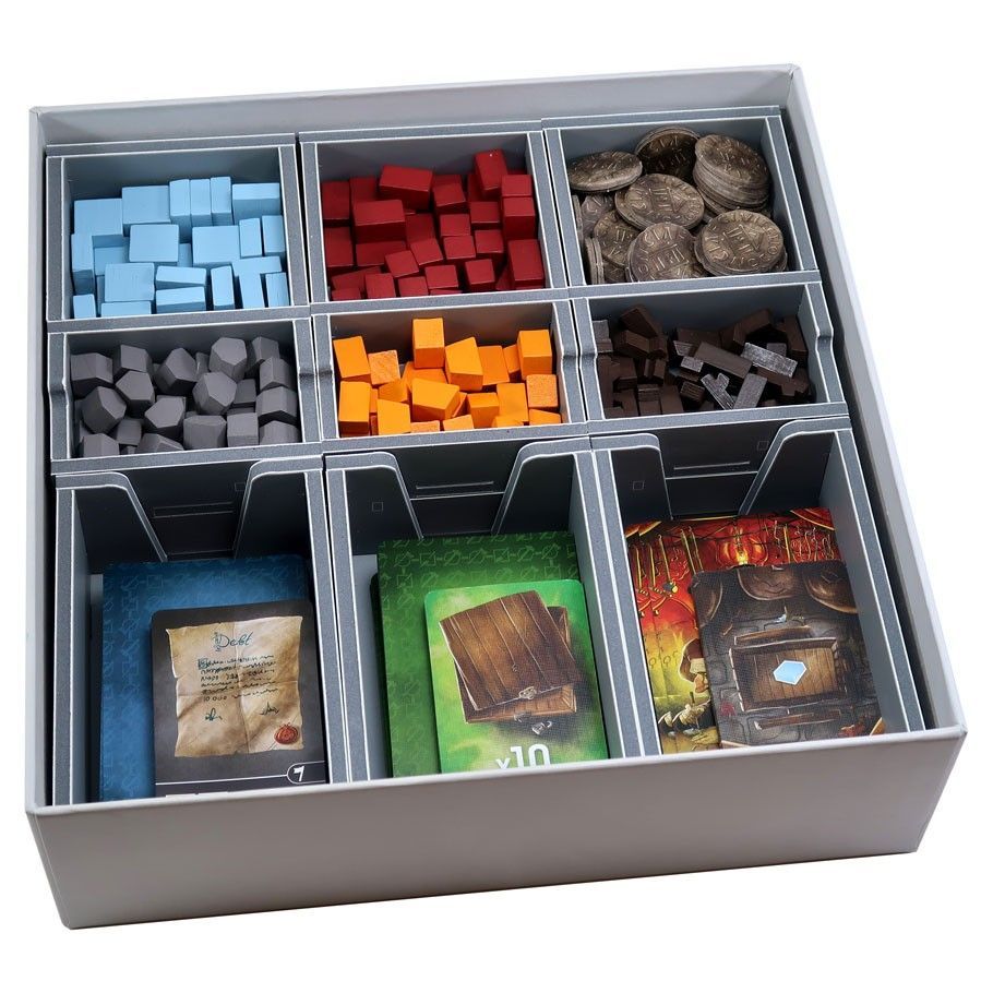 Folded Space Box Insert for Architects of the West Kingdom & Expansions Board Game Organization Folded Space   