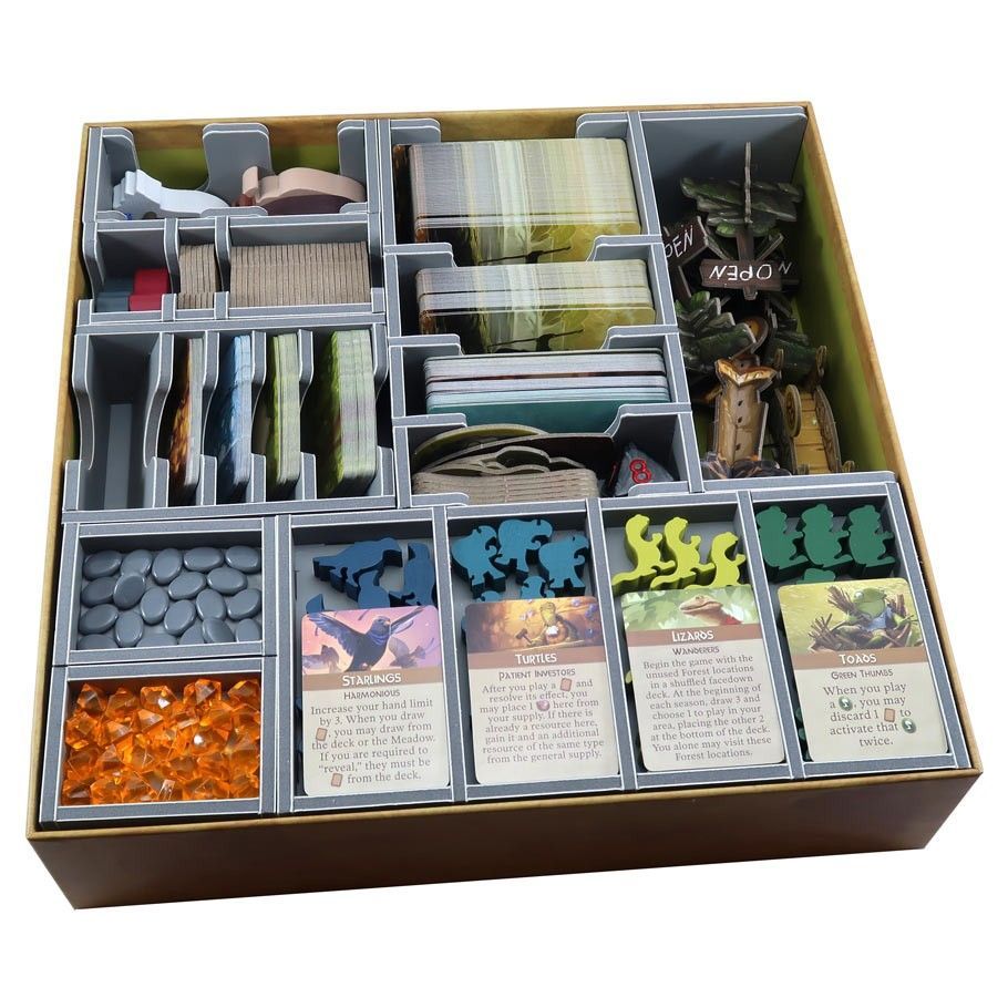 Folded Space Box Insert for Everdell & Expansions Board Game Organization Folded Space   