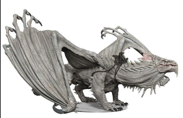 D&D Icons of the Realms Icewind Dale Rime of the Frost Maiden Arveiaturace Dragon Premium Miniature Set Supplies WizKids   
