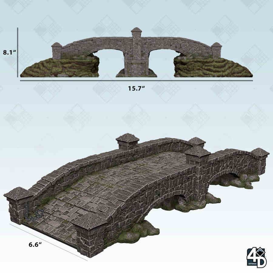 Wizkids 4D Settings: Stone Bridge Supplies WizKids   