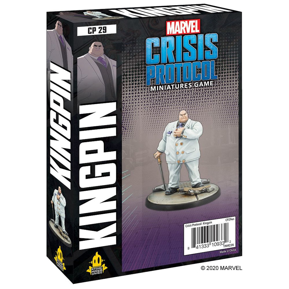 Marvel Crisis Protocol Kingpin Miniatures Atomic Mass Games   