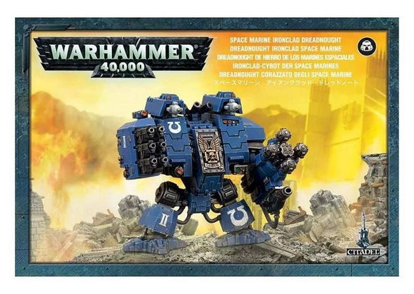 Warhammer 40K Space Marines: Ironclad Dreadnought Miniatures Games Workshop   