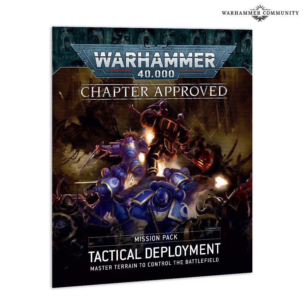 Warhammer 40K Chapter Approved Mission Pack Tactical Deployment Miniatures Candidate For Deletion   