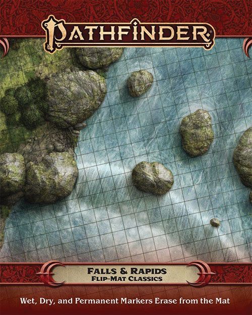 Pathfinder Flip-Mat Classics Falls & Rapids RPG Maps Paizo   