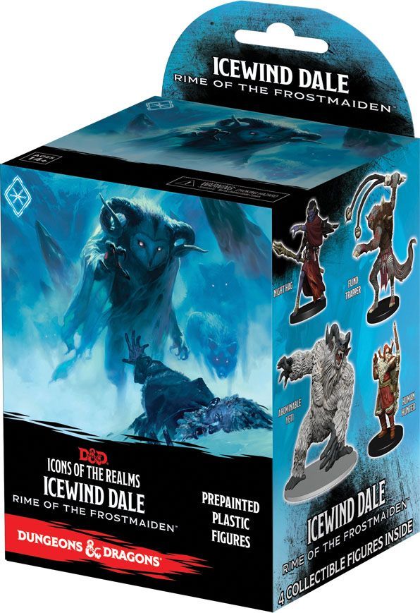 D&D Icons of the Realms Icewind Dale Rime of the Frostmaiden Booster Pack Miniatures WizKids