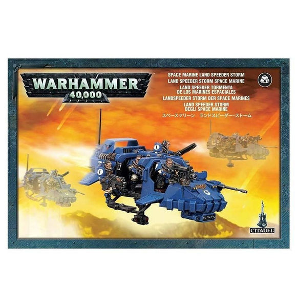 Warhammer 40K Space Marine Land Speeder Storm Miniatures Games Workshop   