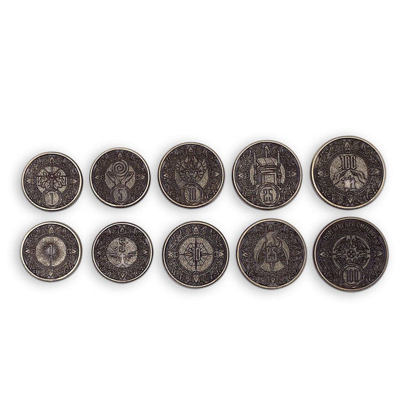 Adventure Coins: Cleric Set of 10 Coins Supplies Norse Foundry   