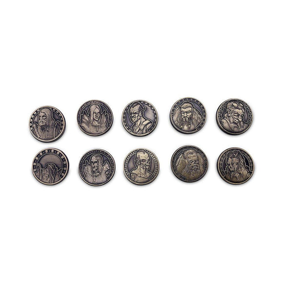 Adventure Coins: Life or Death Set of 10 Coins Supplies Norse Foundry   