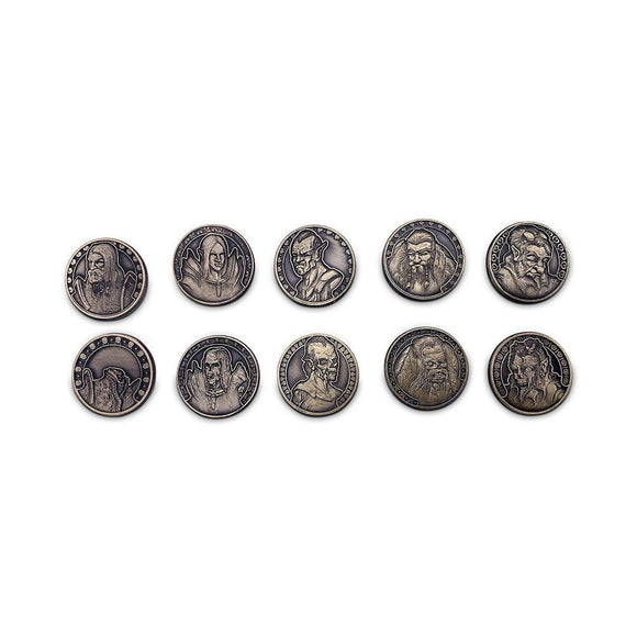 Adventure Coins: Life or Death Set of 10 Coins Supplies Norse Foundry   