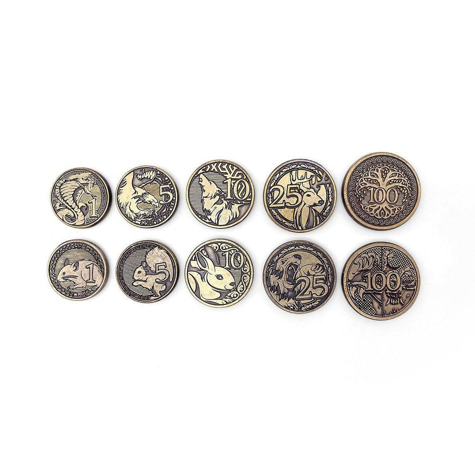 Adventure Coins: Predator/Prey Set of 10 Coins Supplies Norse Foundry   