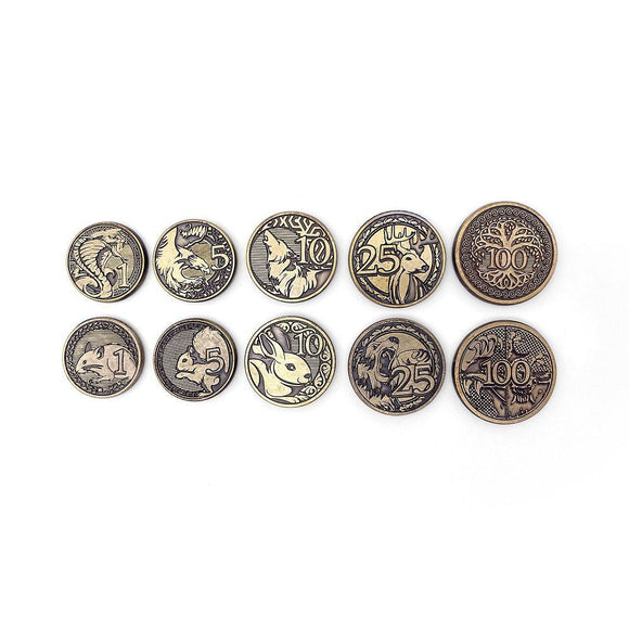 Adventure Coins: Predator/Prey Set of 10 Coins Supplies Norse Foundry   