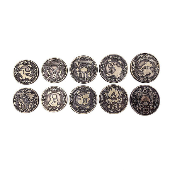 Adventure Coins: Ranger Set of 10 Coins Supplies Norse Foundry   